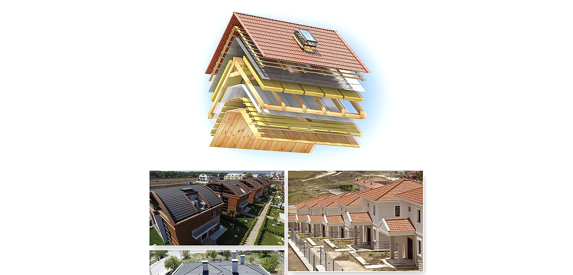 Shingle çatı kaplama uygulaması