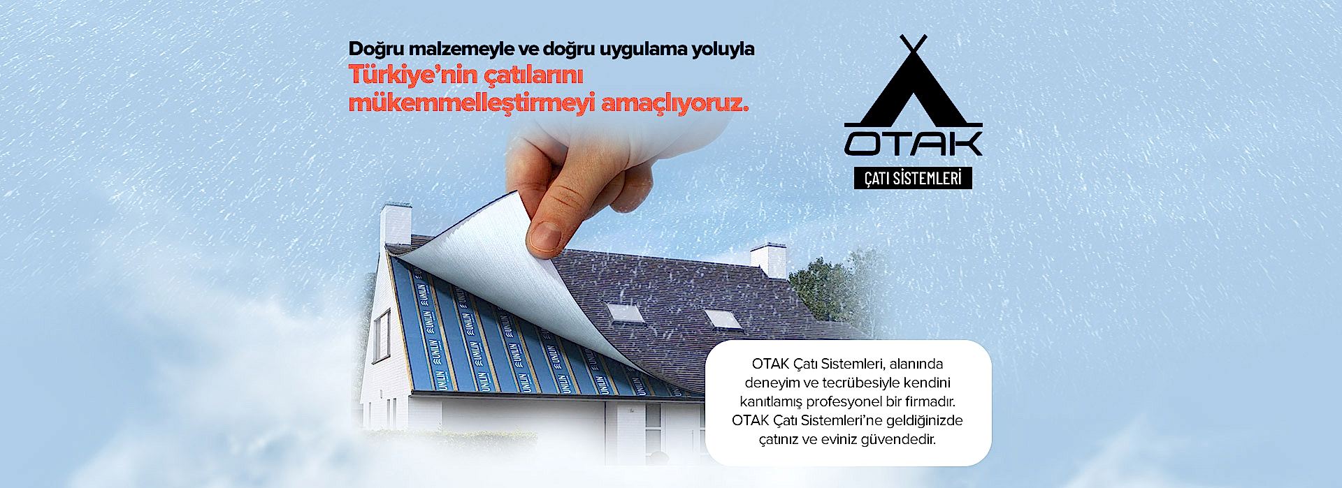 Çatı onarım detay çalışması